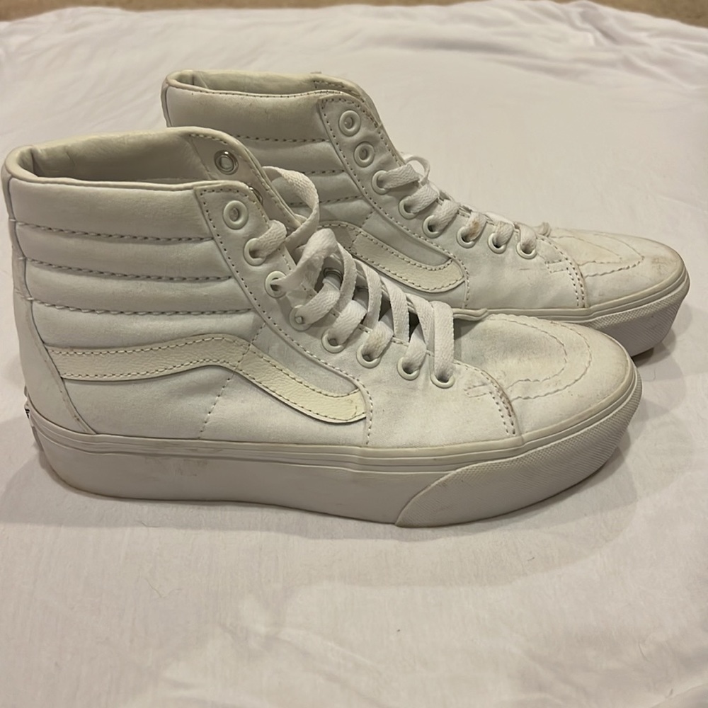 Vans high tops.